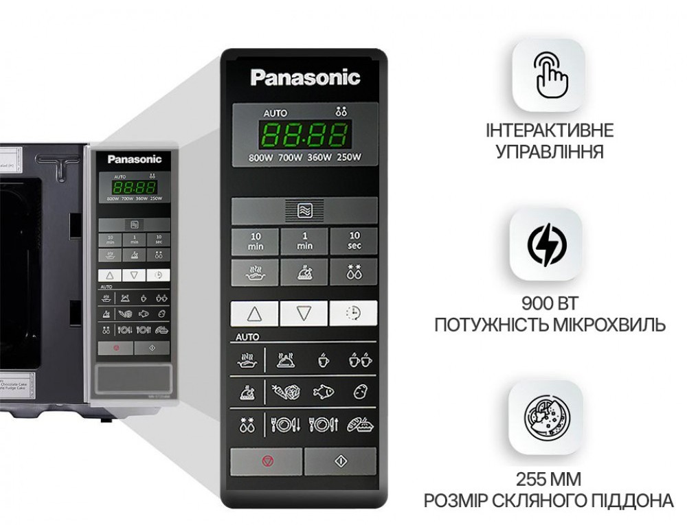 Мікрохвильова піч Panasonic NN-ST254MZUE відгуки - зображення 5