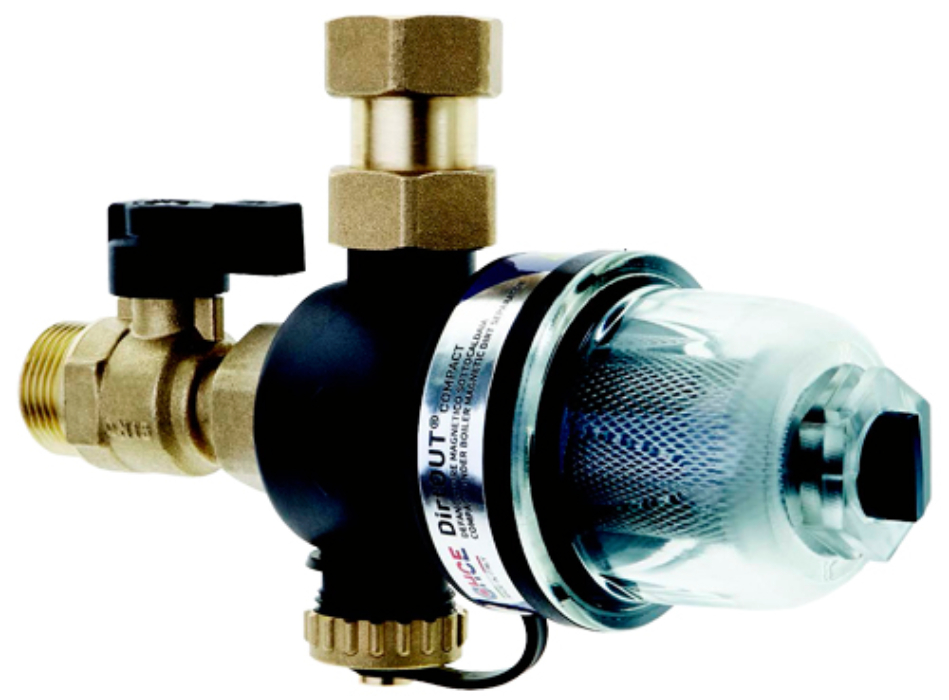 HCE DirtOUT Compact 3/4" РВ с черным прозрачным корпусом (DF00300034)