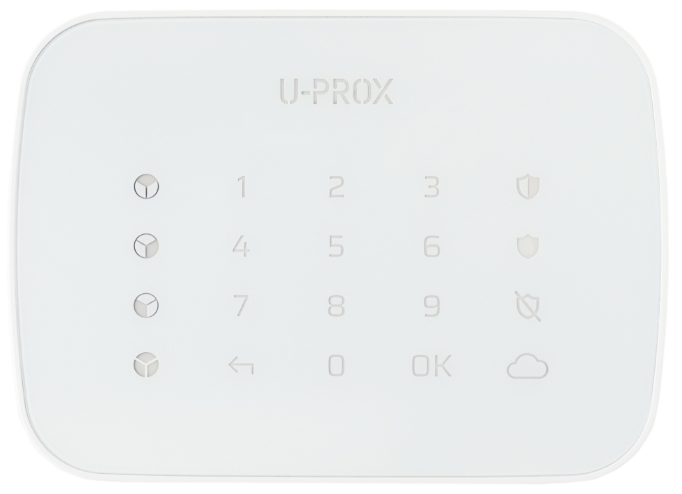 Беспроводная сенсорная клавиатура U-Prox Keypad G4 White