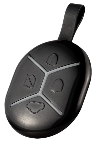 Брелок керування режимами охорони U-Prox Keyfob B4 Black ціна 839 грн - фотографія 2