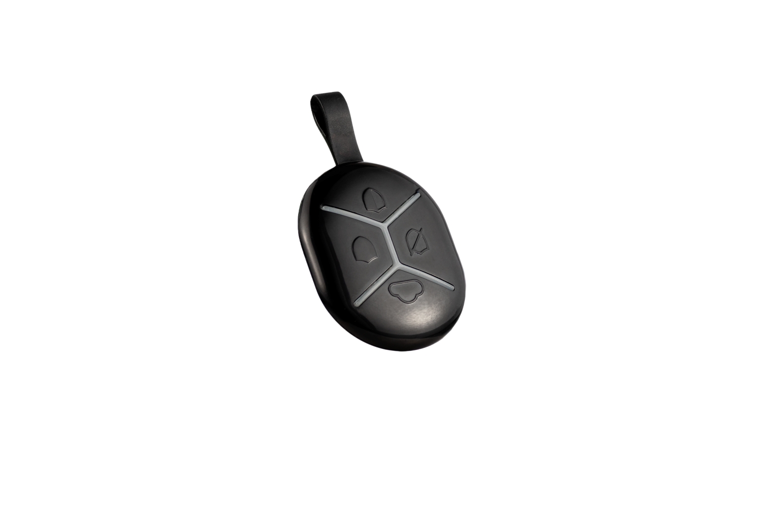 в продажу Брелок керування режимами охорони U-Prox Keyfob B4 Black - фото 3
