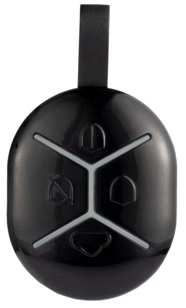 Брелок керування режимами охорони U-Prox Keyfob B4 Black