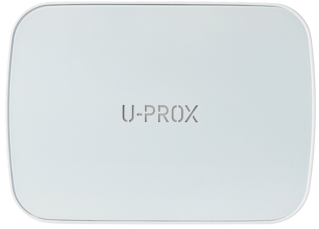 Централь системы безопасности с поддержкой фотоверификации U-Prox MPX L White