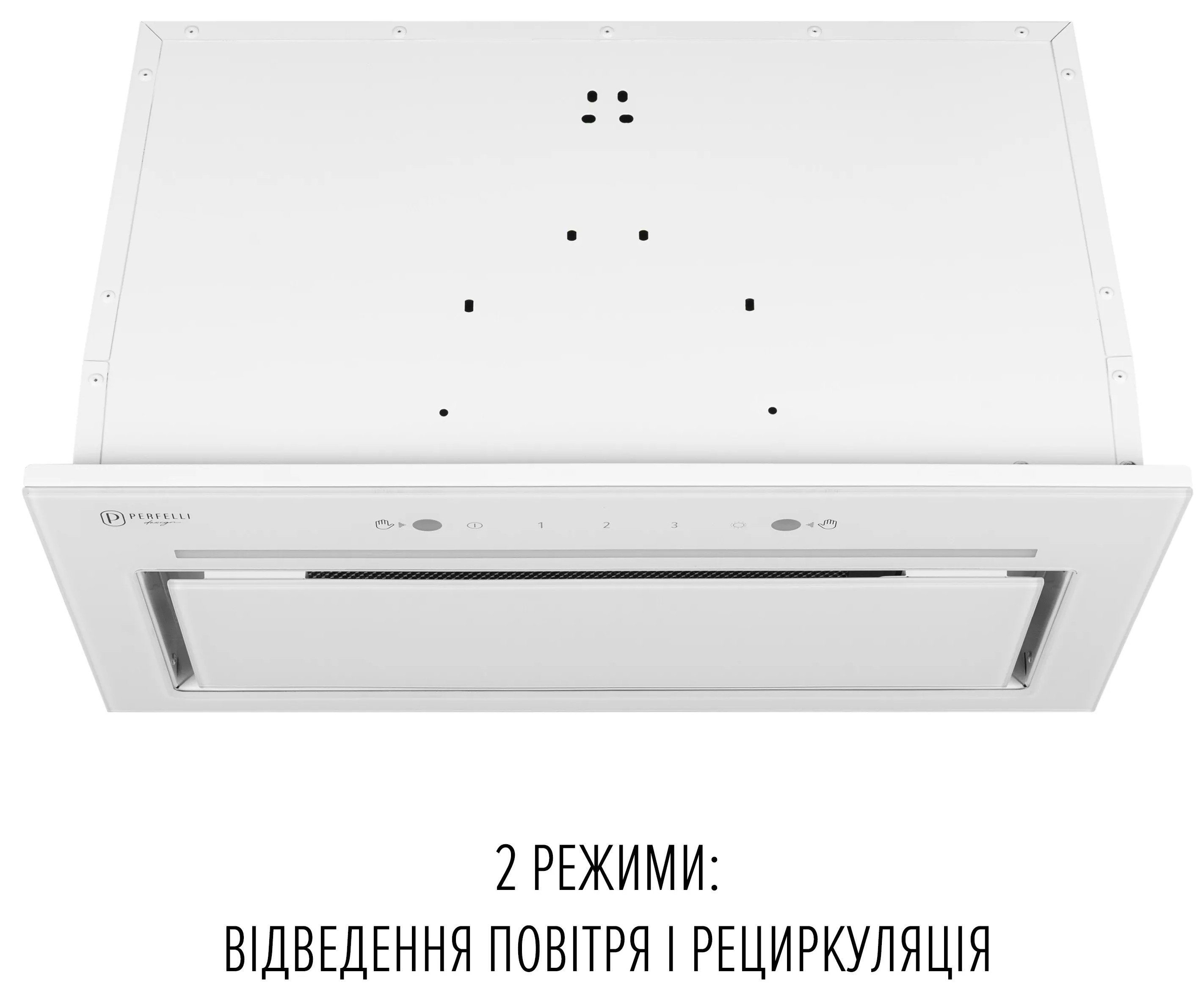 Кухонная вытяжка Perfelli Filini 5 Bianco внешний вид - фото 9
