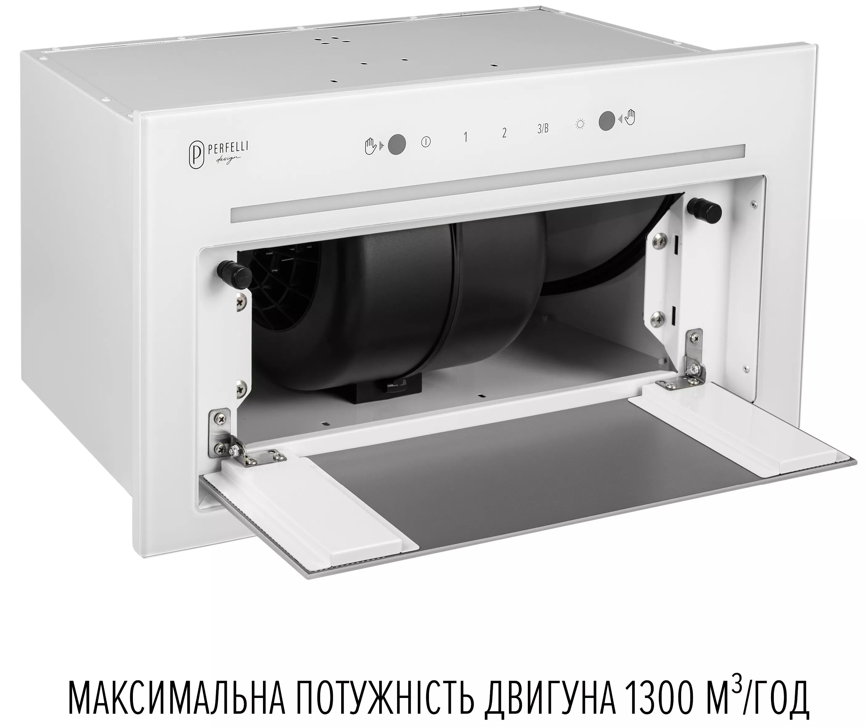 Кухонная вытяжка Perfelli Filini 5 Bianco Silenzio характеристики - фотография 7