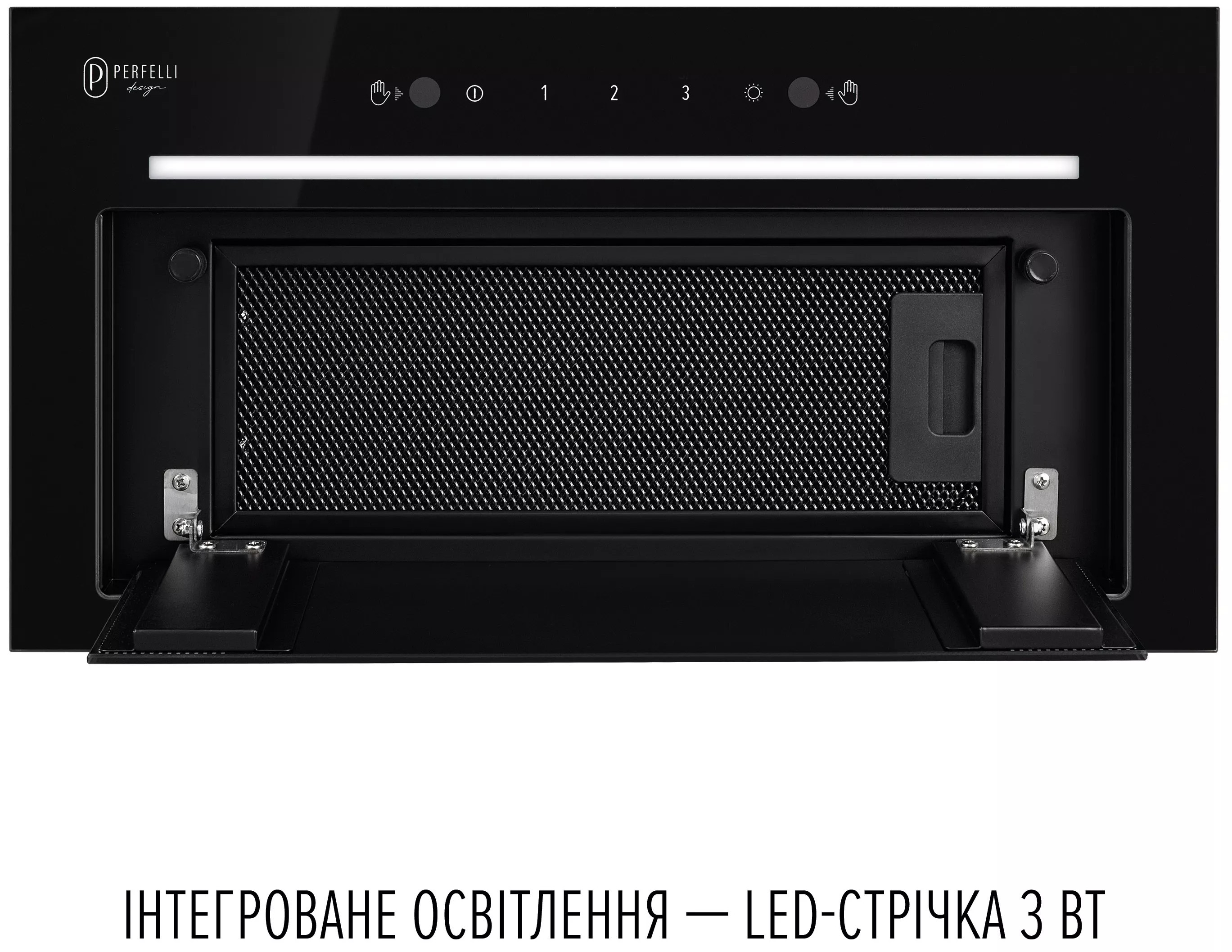 в продаже Кухонная вытяжка Perfelli Filini 5 Nero - фото 3