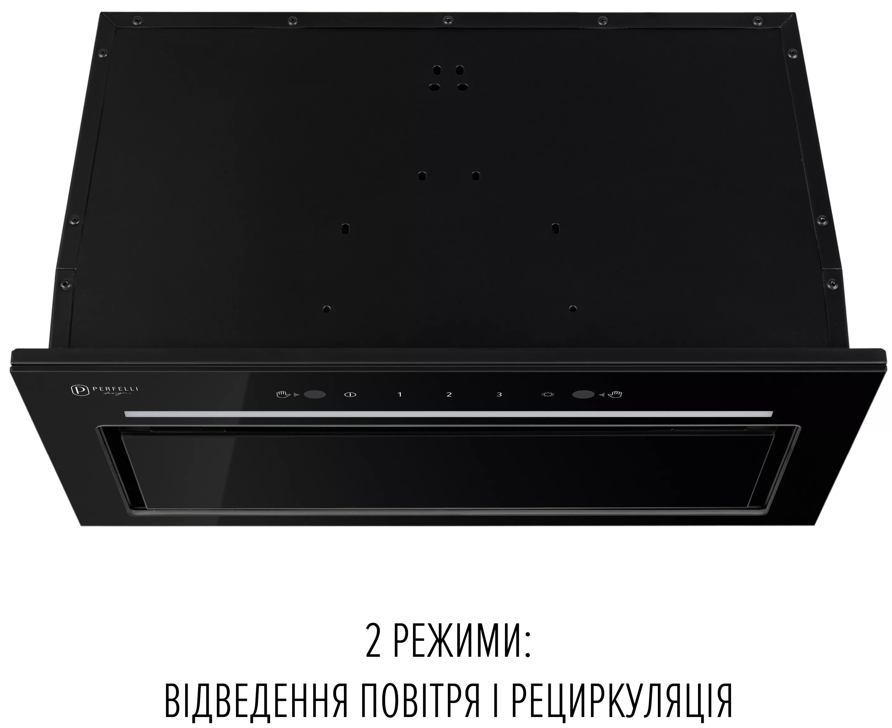 Кухонная вытяжка Perfelli Filini 5 Nero внешний вид - фото 9