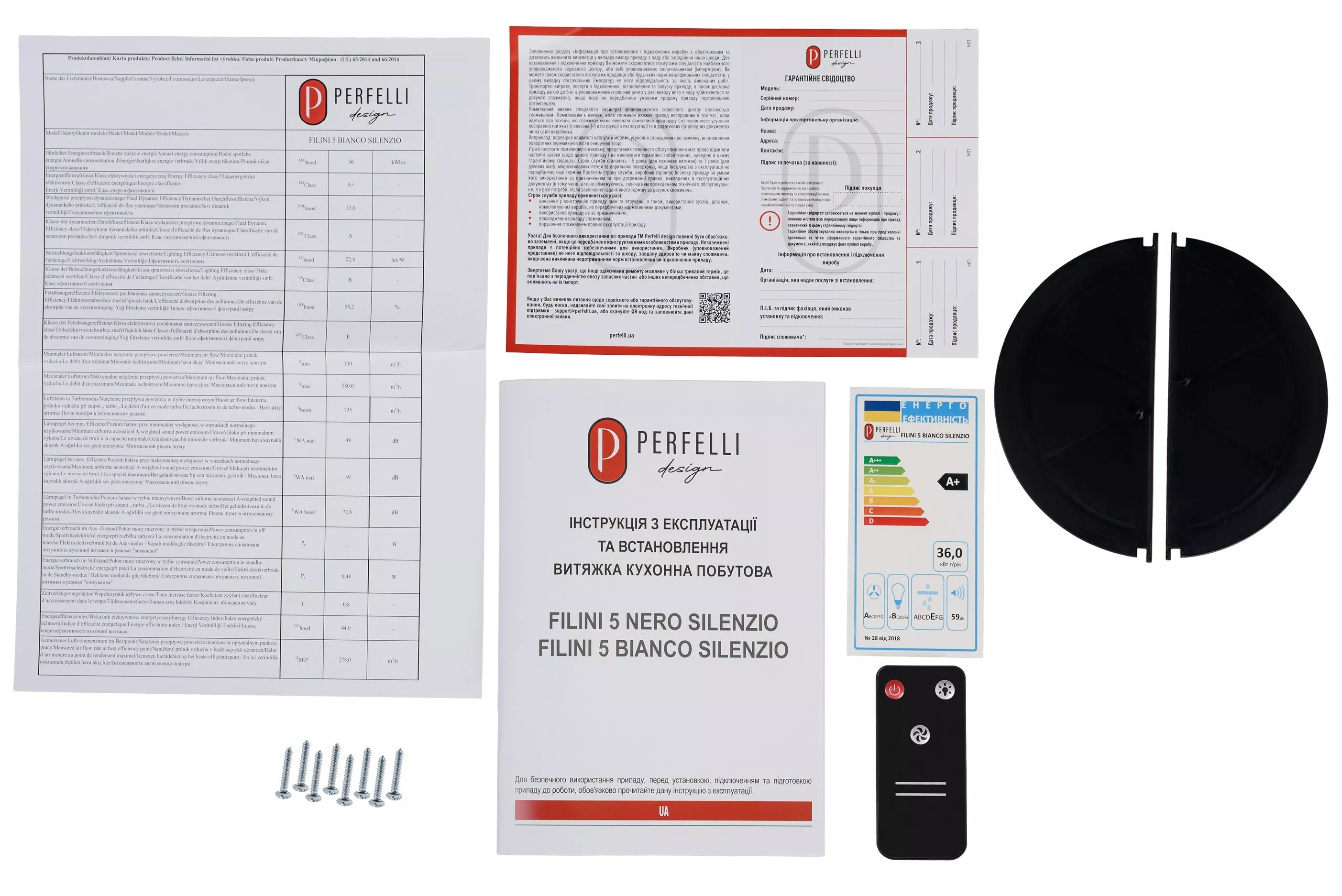карточка товара Perfelli Filini 5 Nero Silenzio - фото 16