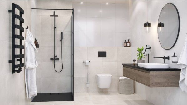 в продажу Душова система Excellent Keria чорний (AREX.2081BL) - фото 3