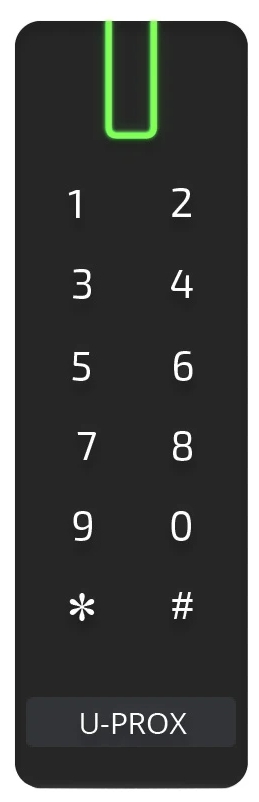 в продажу Комплект автономний контролер зі зчитувачем U-PROX CLC G80 + SL keypad - фото 3