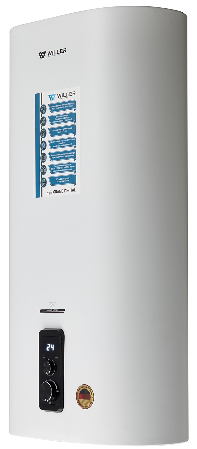 Водонагрівач Willer EV80DRI Grand Digital