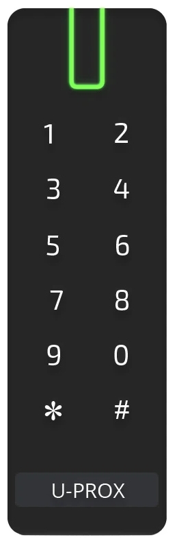 Универсальный считыватель с клавиатурой U-Prox SL keypad