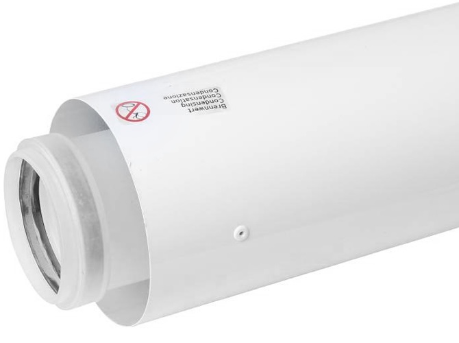 Концентрична труба Vaillant 60/100 мм, РР 2 м. (303905) відгуки - зображення 5