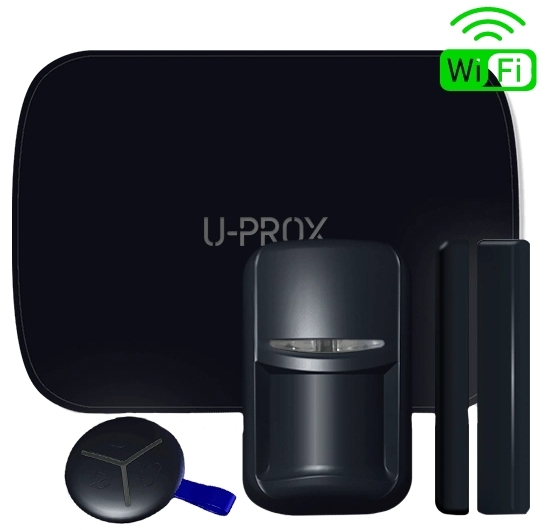 Комплект беспроводной охранной сигнализации U-Prox MP WiFi S Black в интернет-магазине, главное фото