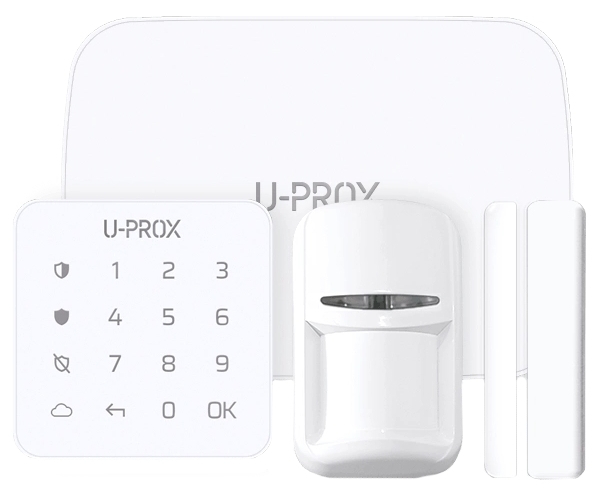 Комплект беспроводной охранной сигнализации U-Prox MP kit White