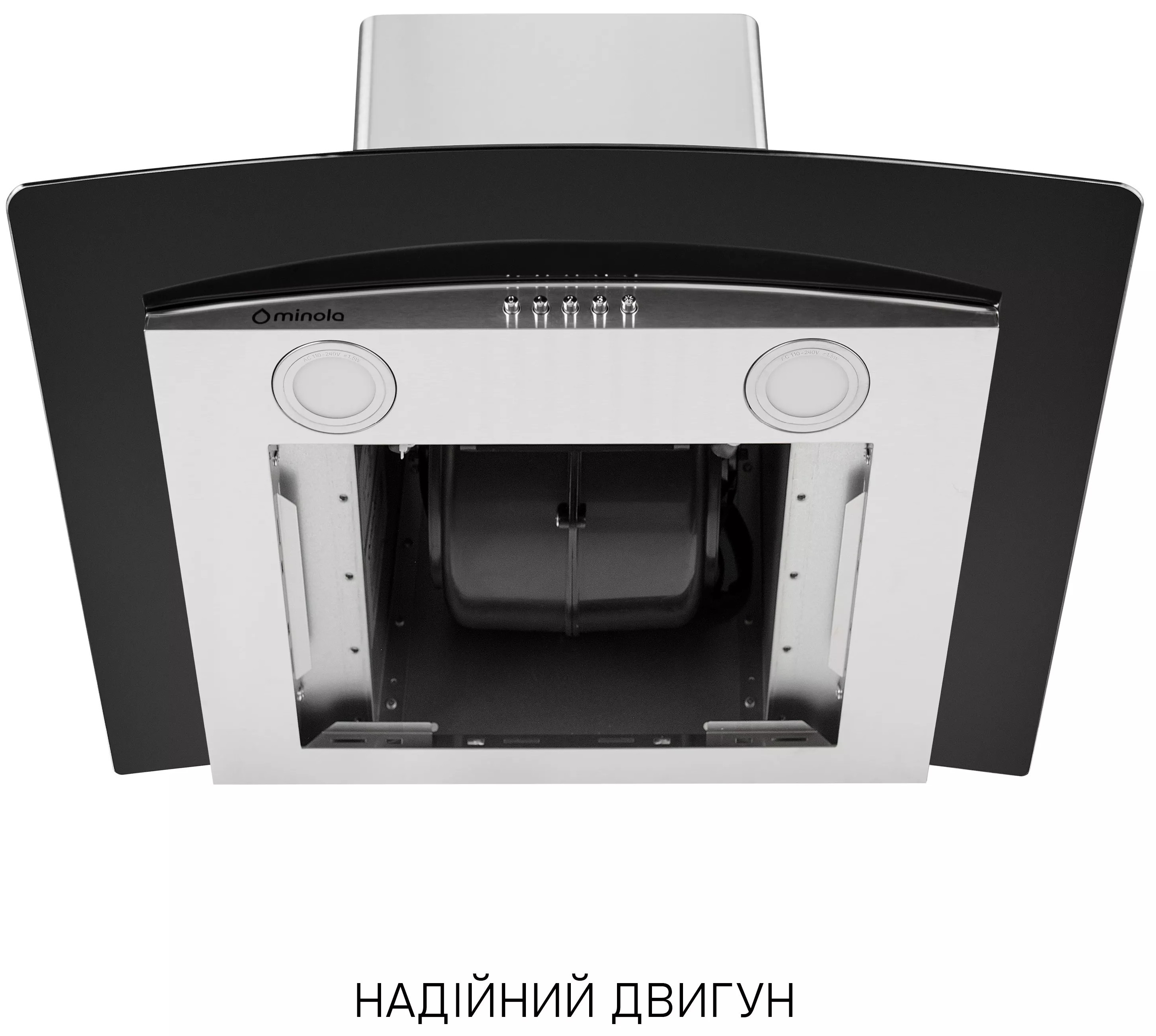 Кухонна витяжка Minola MTG 6642 I LED характеристики - фотографія 7