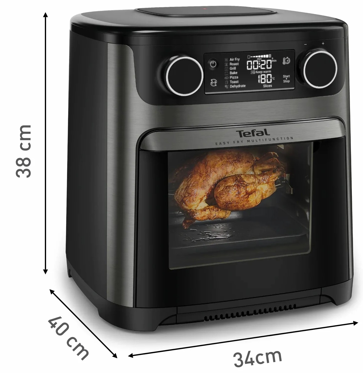 Tefal Easy Fry Multifunction FW5558E0 Габаритні розміри