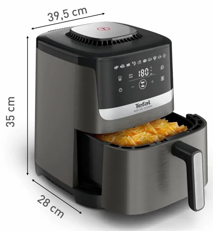 Tefal Easy Fry Silence EY551HE0 Габаритні розміри