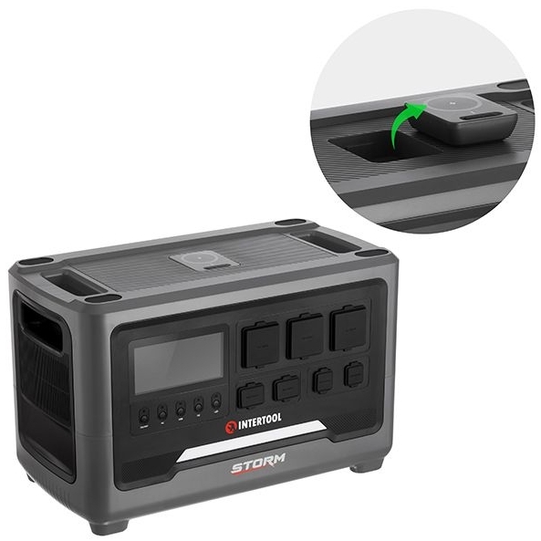 в продажу Портативна зарядна станція Intertool Storm WT-7013 - фото 3