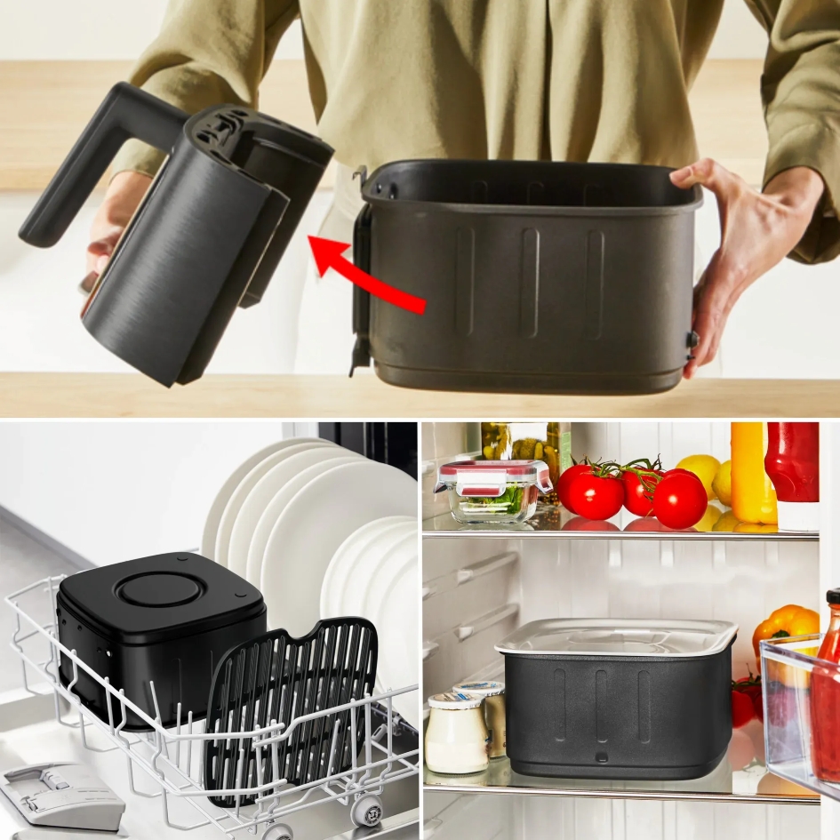 Мультипіч Tefal Easy Fry Silence Vision EY5568E0 інструкція - зображення 6