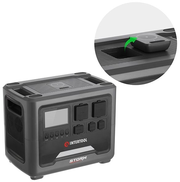 в продаже Портативная зарядная станция Intertool Storm WT-7012 - фото 3
