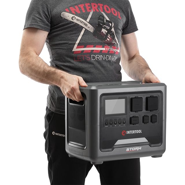 Портативная зарядная станция Intertool Storm WT-7012 внешний вид - фото 9