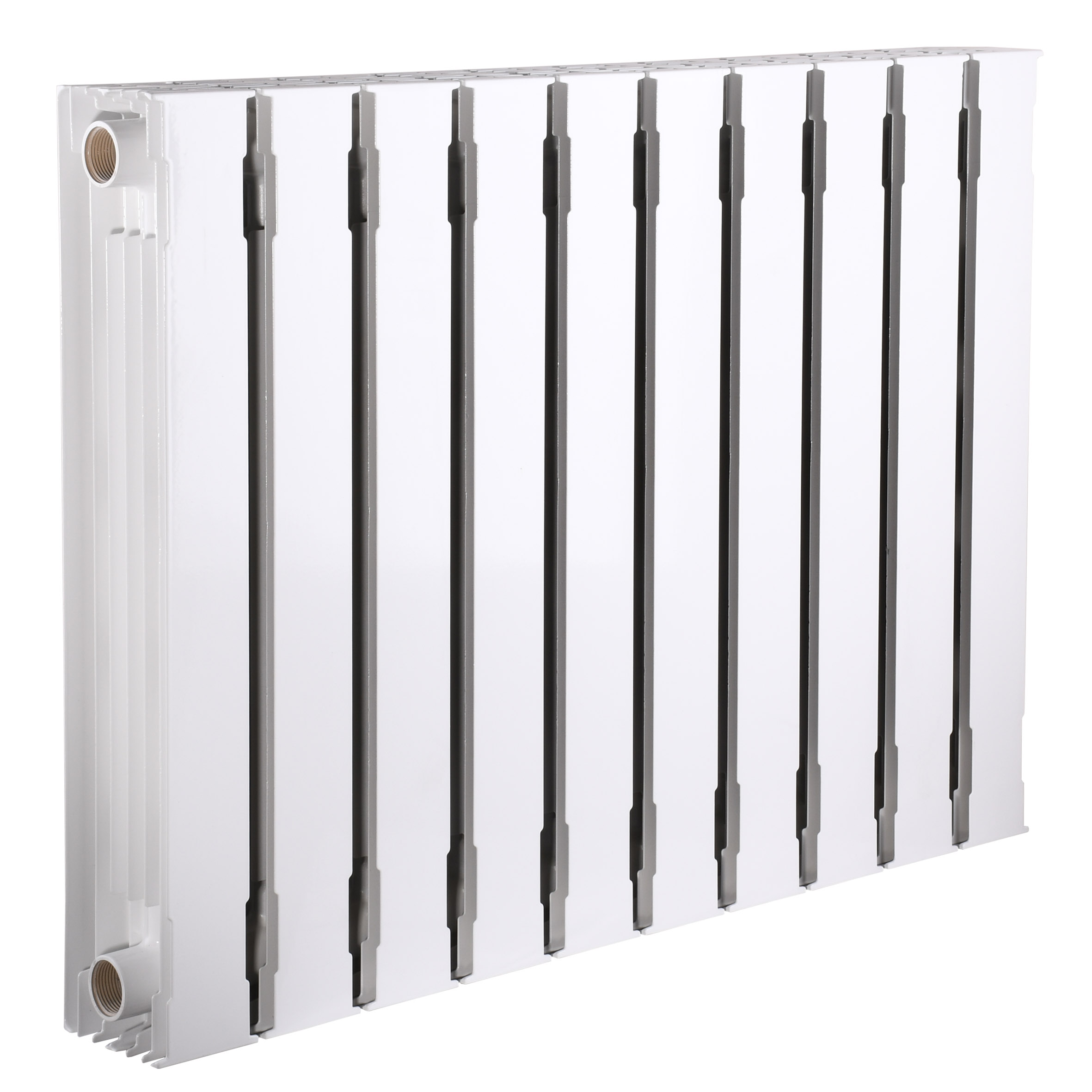 Радиатор биметаллический секционный Queen Therm 500/100 Vertical (4 секции) отзывы - изображения 5