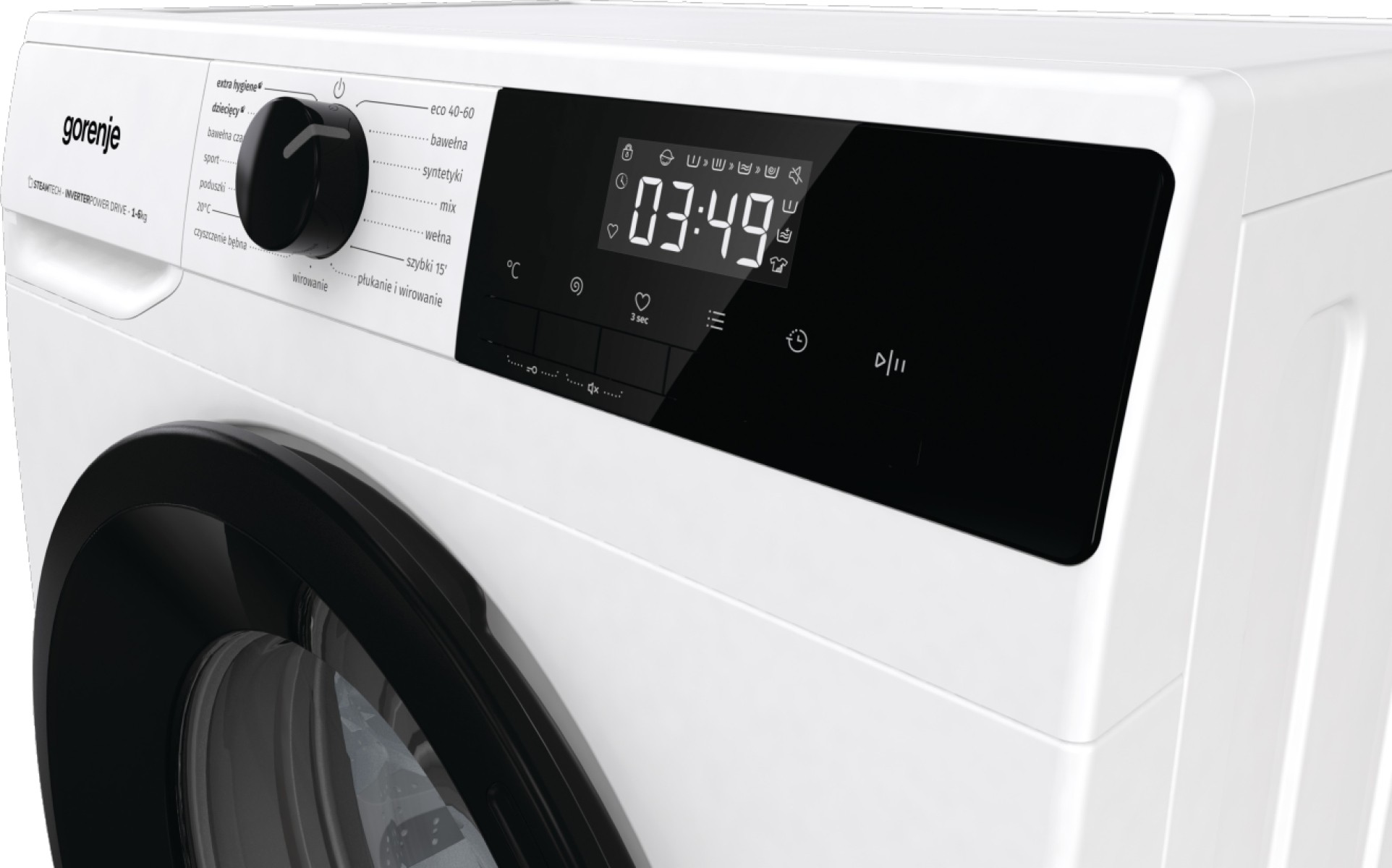 Пральна машина Gorenje W1NHPI60SCS/P огляд - фото 8
