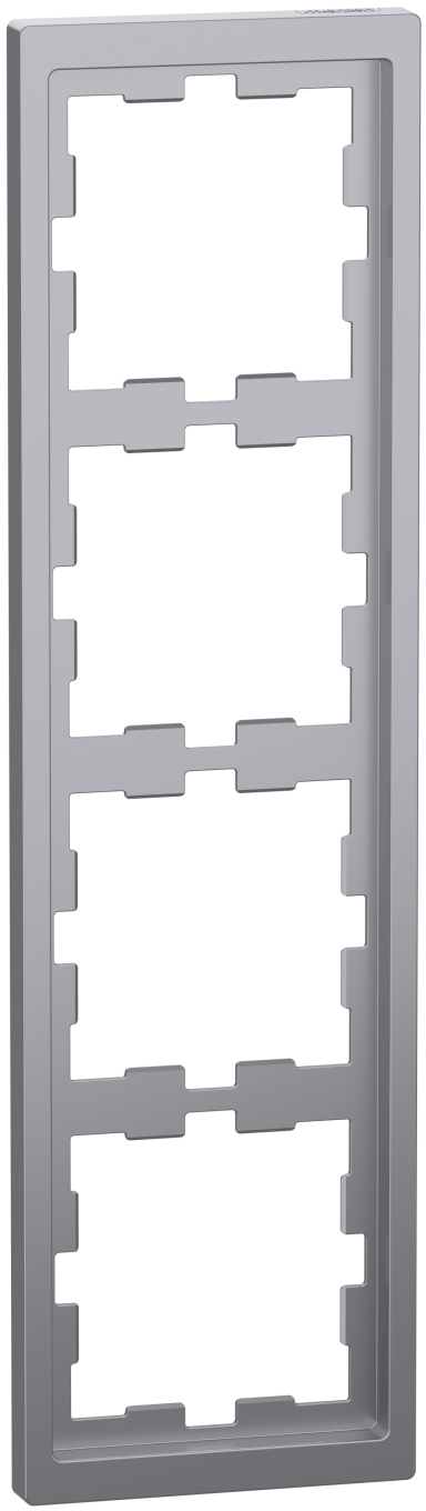 Рамка для розетки Schneider Electric Merten D-Life (MEG4040-6536) ціна 1503 грн - фотографія 2