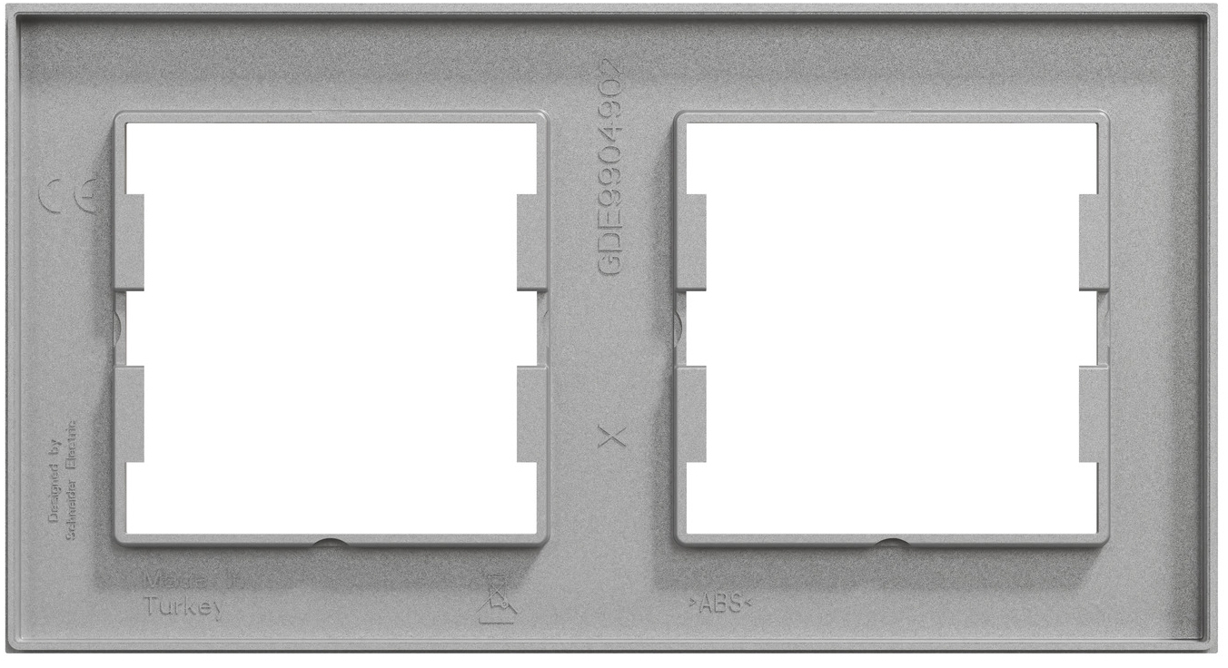 в продажу Рамка для розетки Schneider Electric Miluz ED (WDE013A02) - фото 3