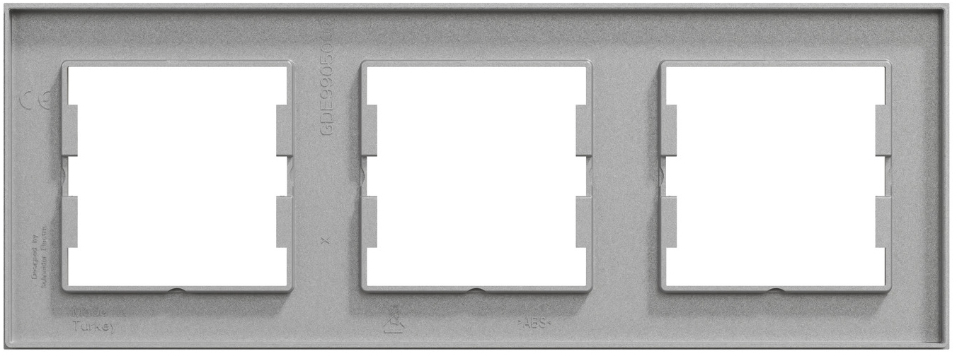 в продажу Рамка для розетки Schneider Electric Miluz ED (WDE013A03) - фото 3