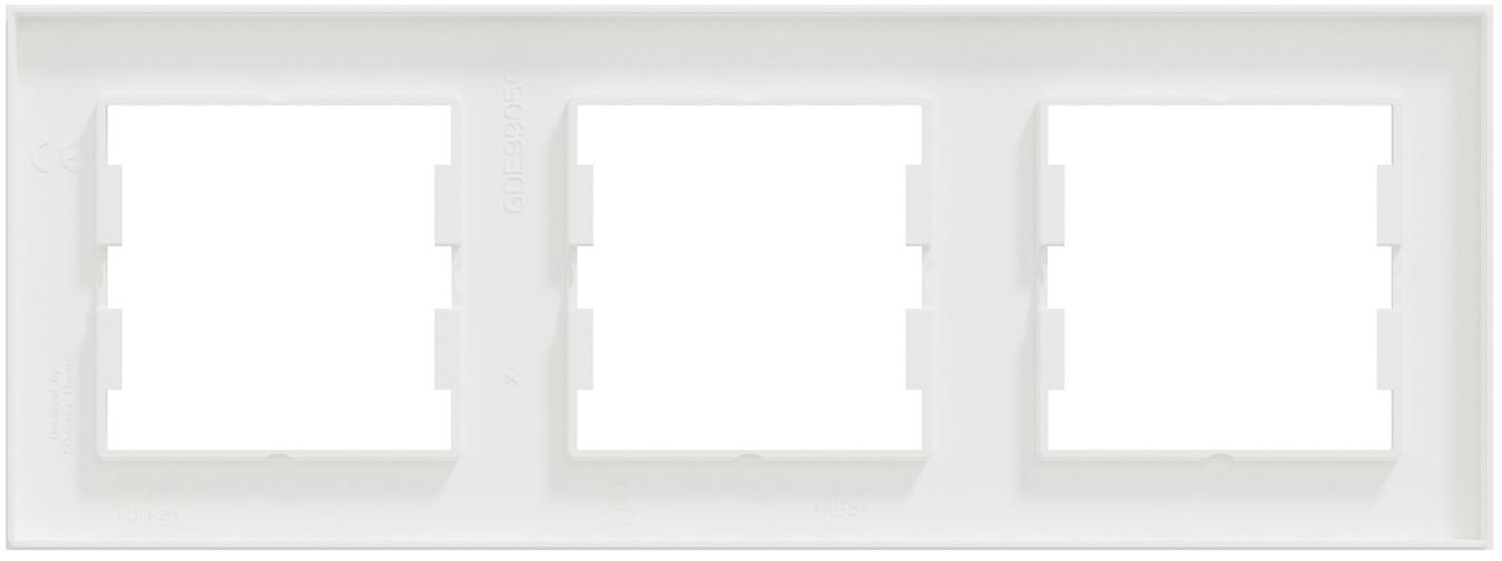 в продажу Рамка для розетки Schneider Electric Miluz ED (WDE012A03) - фото 3