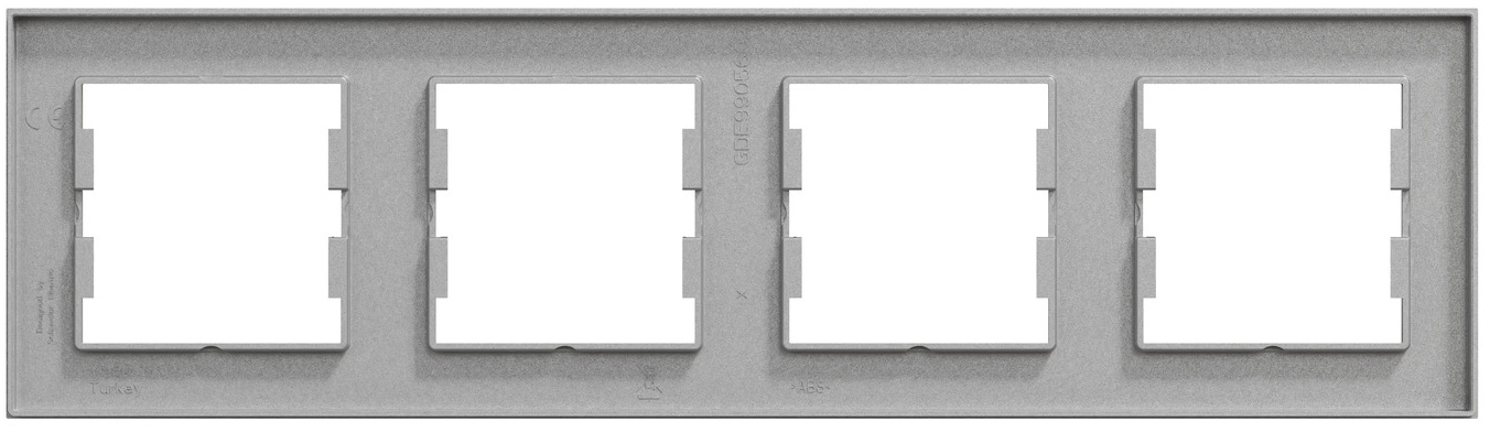 в продажу Рамка для розетки Schneider Electric Miluz ED (WDE013A04) - фото 3