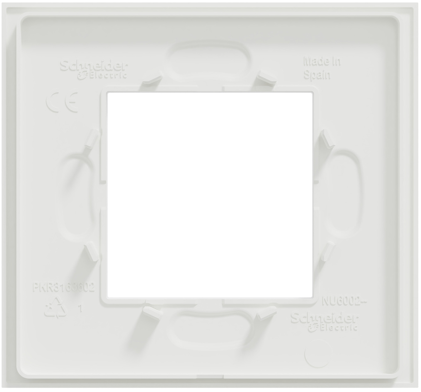 в продажу Рамка для розетки Schneider Electric Unica Deco Material (NU600279) - фото 3