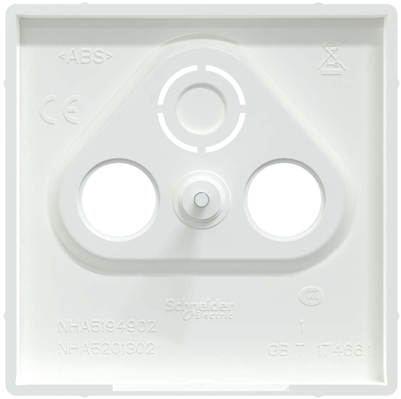в продажу Лицьова панель розетки Schneider Electric Merten D-Life (MTN4123-6035) - фото 3