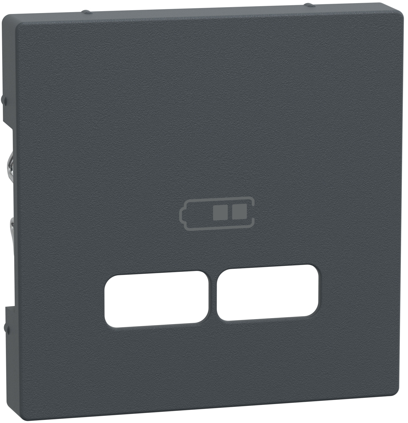 Лицьова панель розетки Schneider Electric Merten System M (MTN4367-0414) ціна 553 грн - фотографія 2