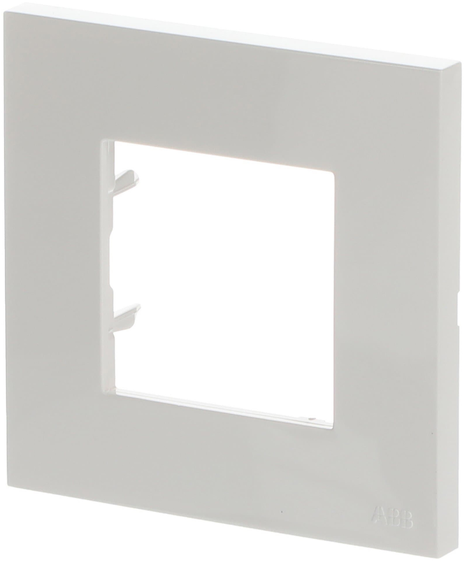 Рамка для розетки ABB Zenit R Solid N2271.1 BL (2CLA227110N1102) цена 73 грн - фотография 2