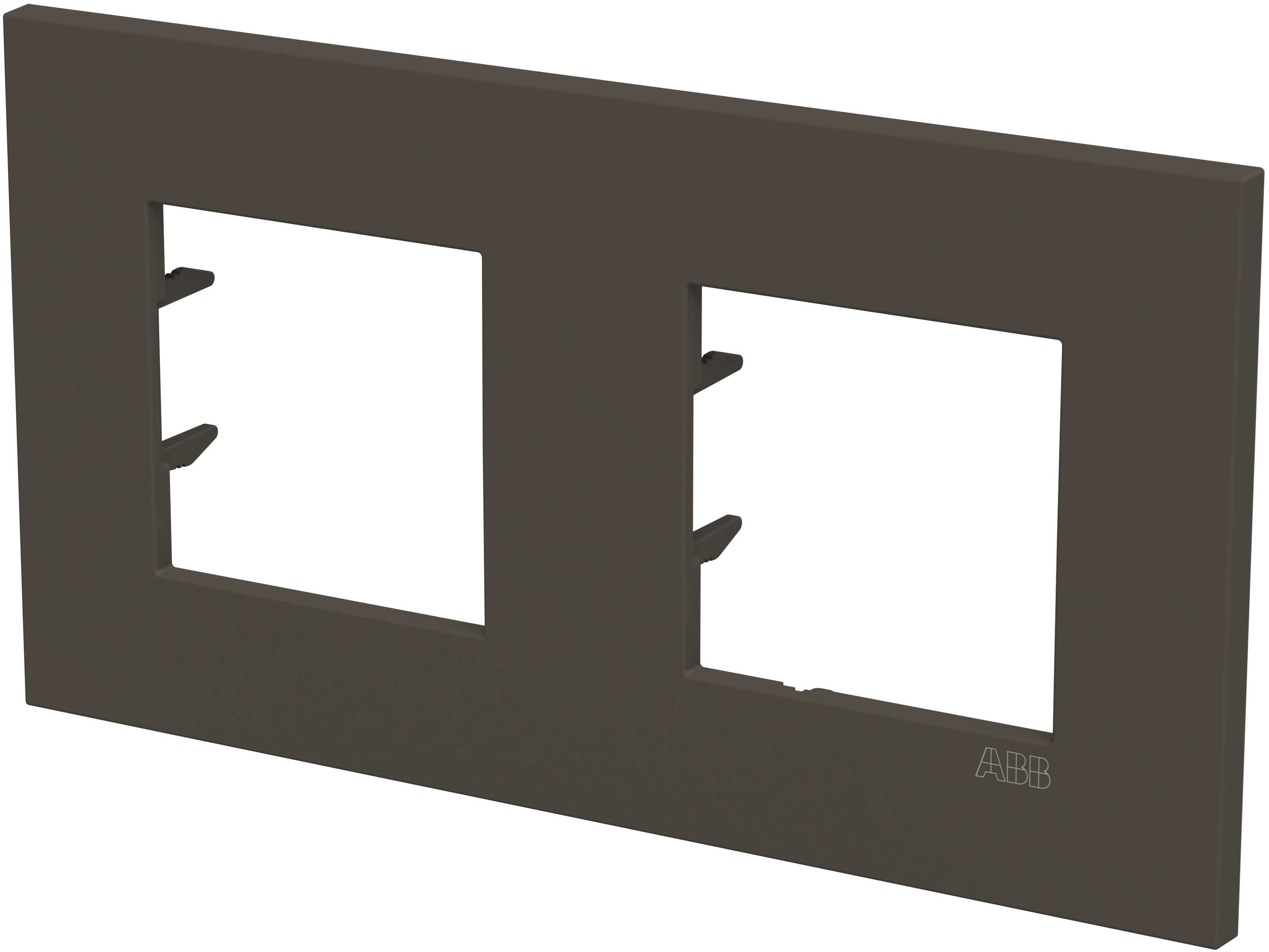 Рамка для розетки ABB Zenit S Z2272.A AN (2CLA227210Z1802) цена 295 грн - фотография 2