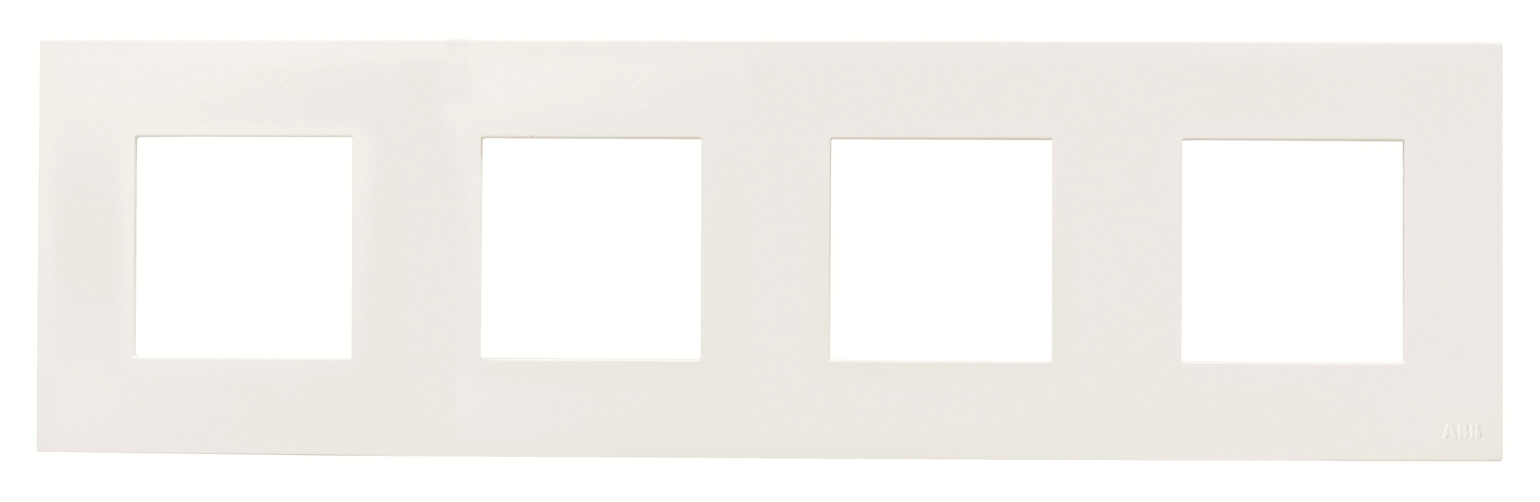Рамка для розетки ABB Zenit R Solid N2274.1 BL (2CLA227410N1102)