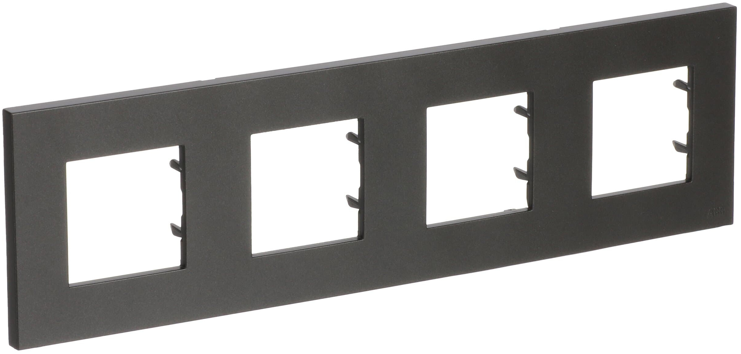 в продаже Рамка для розетки ABB Zenit R Solid N2274.1 AN (2CLA227410N1802) - фото 3