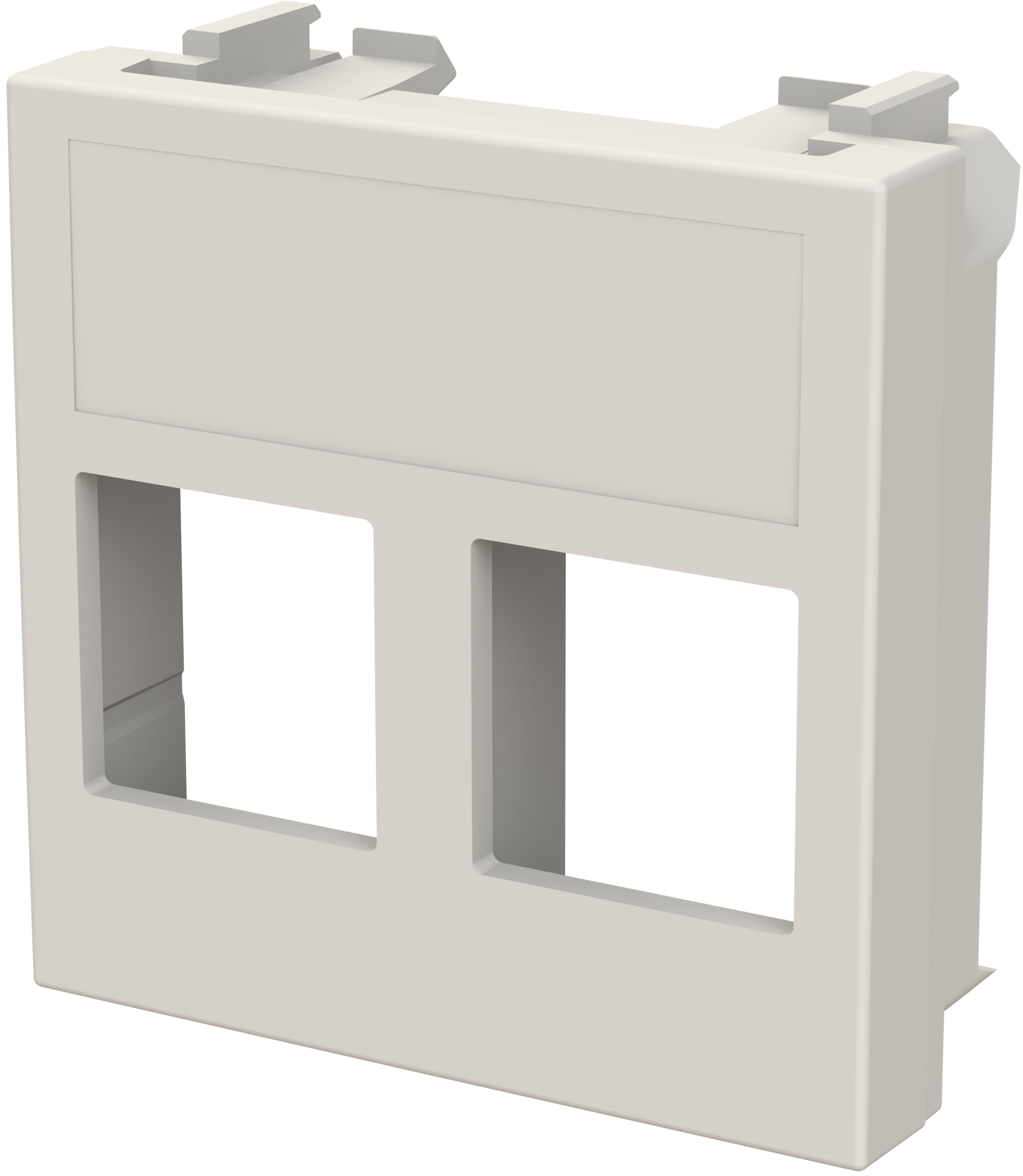 Лицевая панель розетки ABB Zenit N2216.2 DN (2CLA221620N6201) цена 327 грн - фотография 2