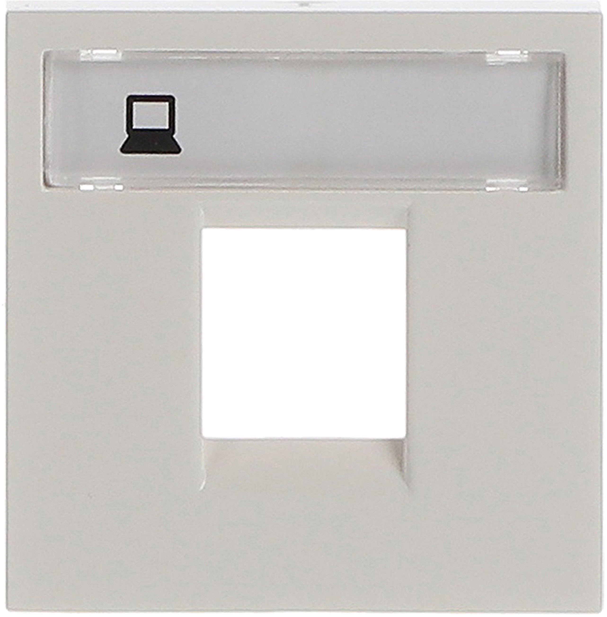 Лицевая панель розетки ABB Zenit N2218.1 BL (2CLA221810N1101)