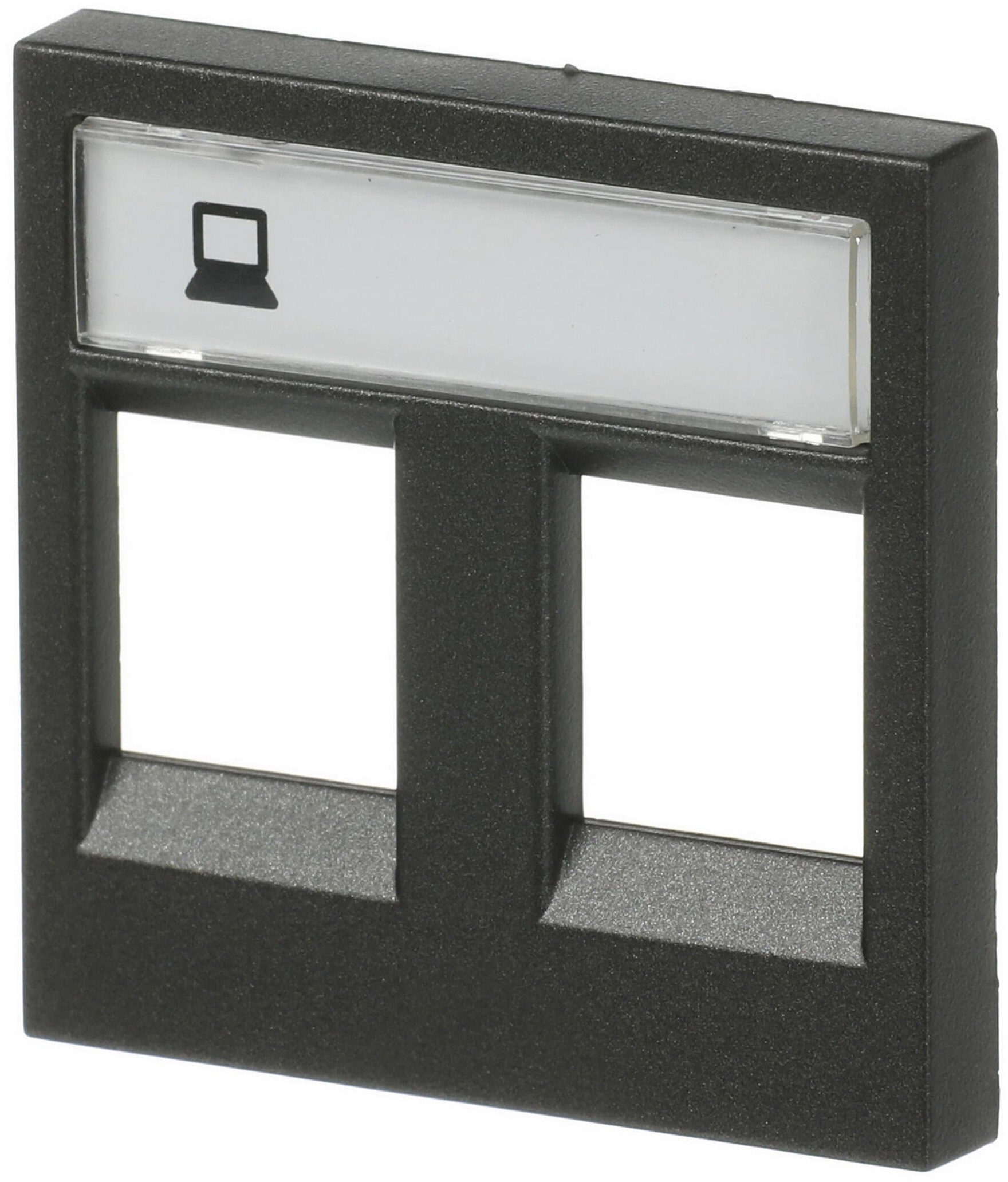 Лицевая панель розетки ABB Zenit N2218.2 AN (2CLA221820N1801) цена 385 грн - фотография 2