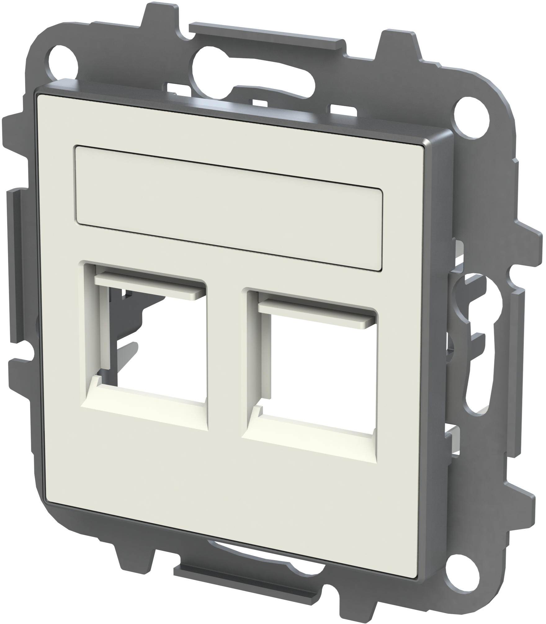 Лицевая панель розетки ABB Sky 8518.2 BL (2CLA851820A1101) цена 453 грн - фотография 2