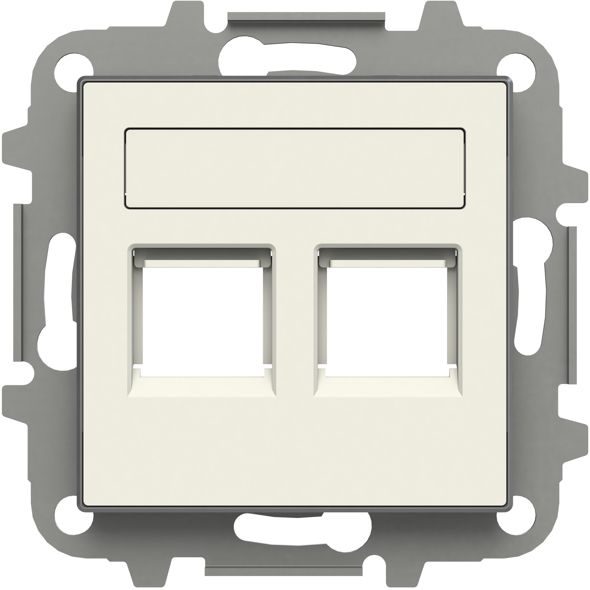 Лицевая панель розетки ABB Sky 8518.2 BL (2CLA851820A1101)