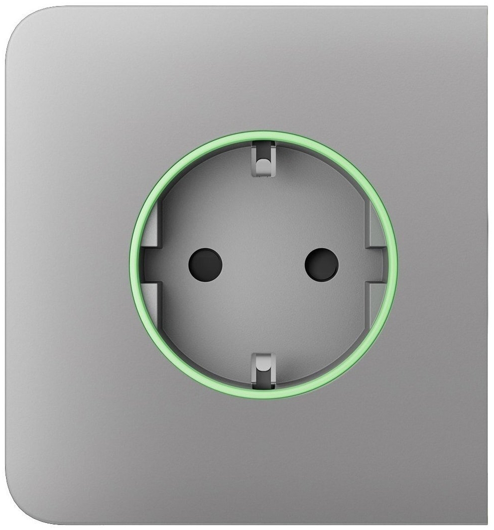 Лицьова панель розетки Ajax SideCover for Outlet smart, Jeweler, Fog (000038801)