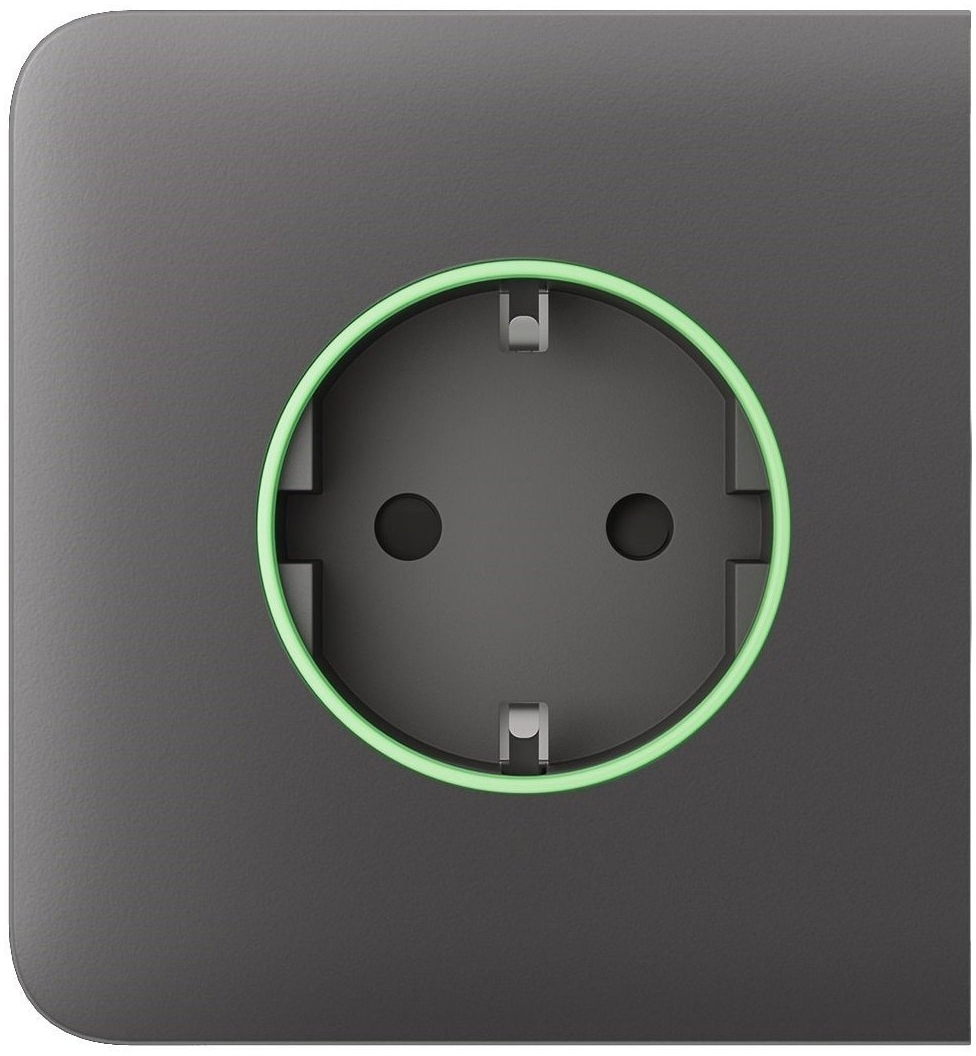 Лицьова панель розетки Ajax SideCover for Outlet smart, Jeweler, Gray (000038808)