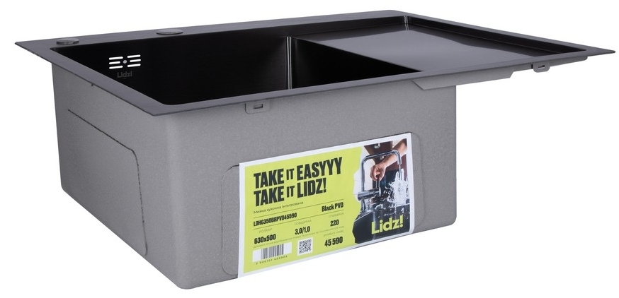 продаём Lidz Handmade H6350BR, Brushed Black PVD, 3,0/1,0 мм LDH6350BRPVD45590 в Украине - фото 4