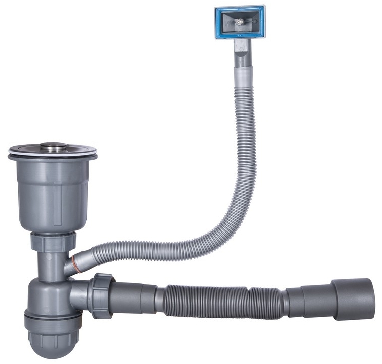 Мойка для кухни интегрированная Lidz Handmade H6350BR, Brushed Black PVD, 3,0/1,0 мм LDH6350BRPVD45590 характеристики - фотография 7