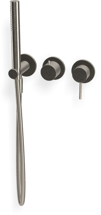 Смеситель для душа Fima Carlo Frattini Spillo Up Brushed Nickel (F3049WX8SN)
